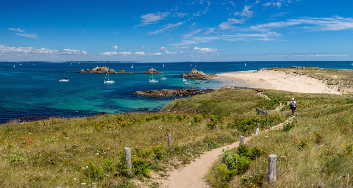 Randonnée sauvage entre Lorient, Quiberon et l'île d'Houat