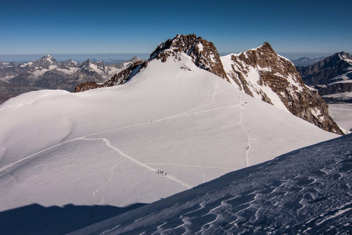 Voyage en Haute Montagne - Ascension du Mont Rose et de la Pointe Dufour