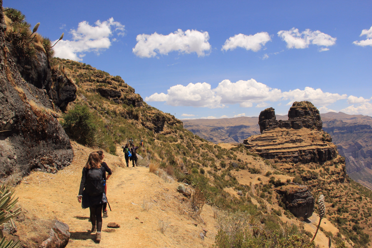 Excursion route du soleil - forteresse suspendue et lac Titicaca