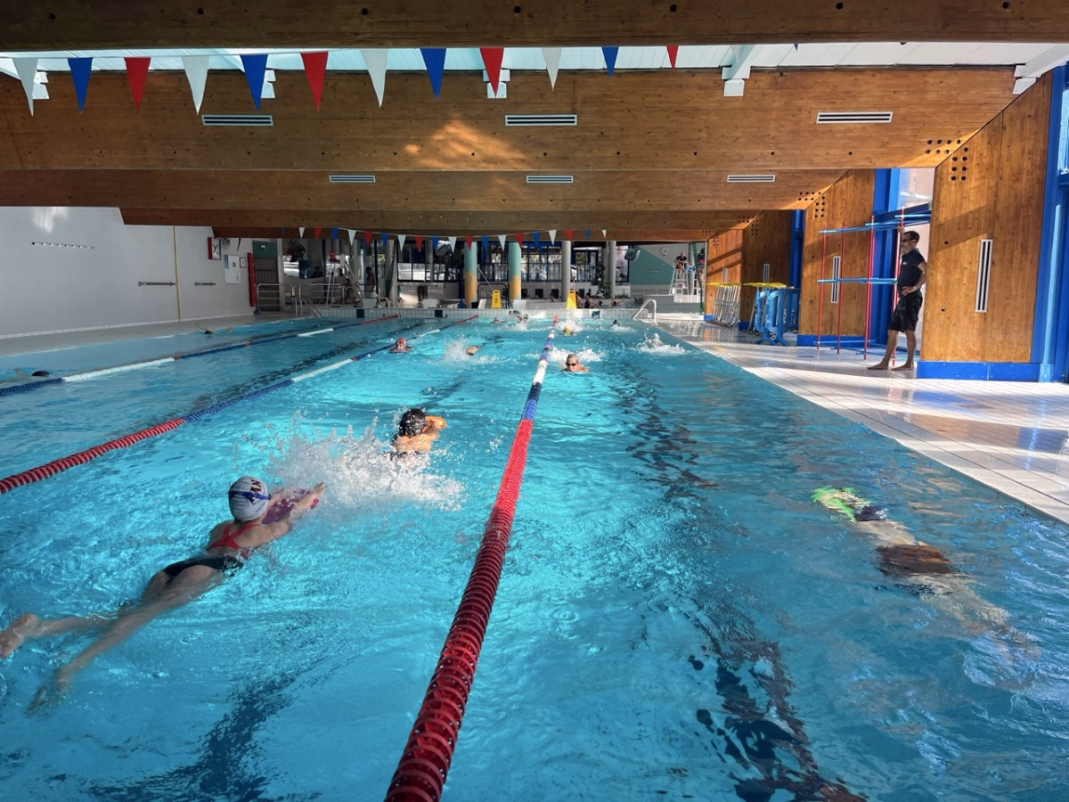 Stage natation à Briançon avec Anna Santamans