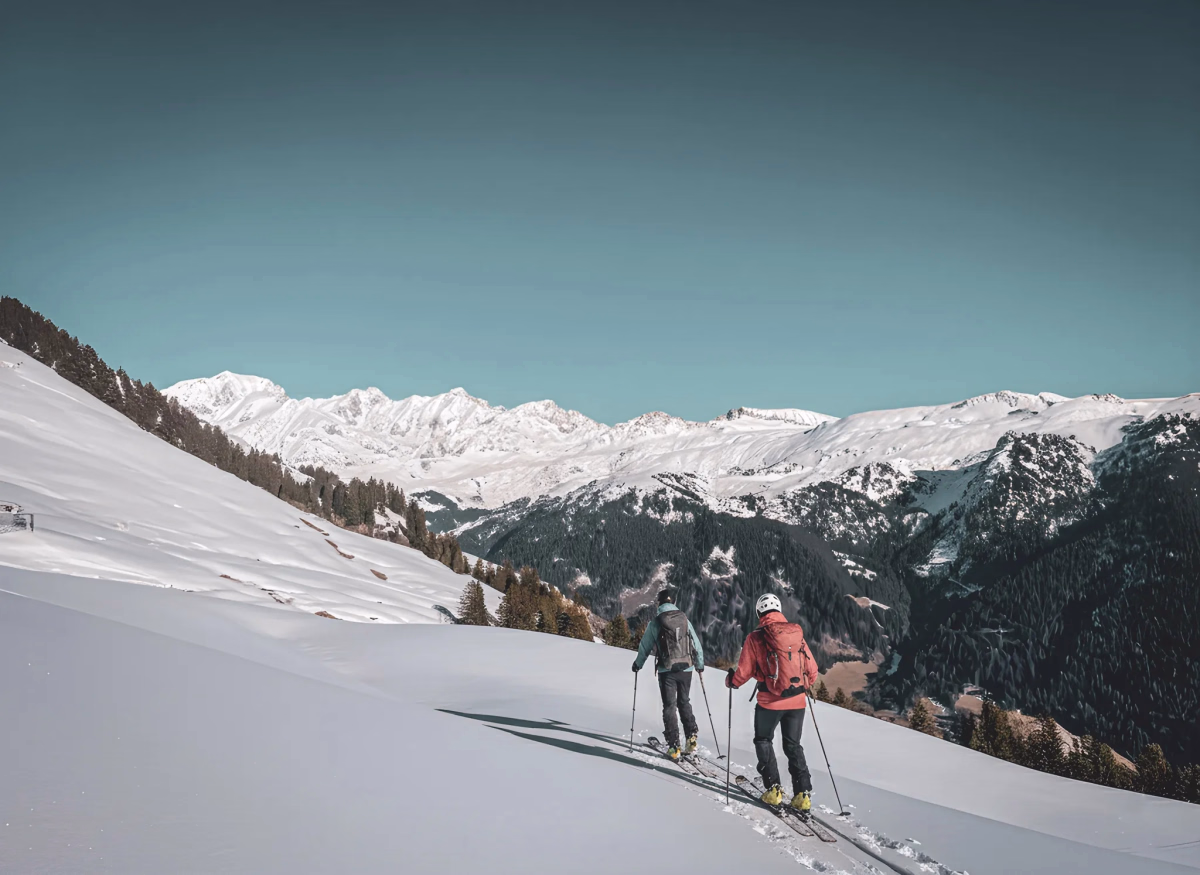 Découverte du ski de randonnée au cœur du massif du Mont Blanc
