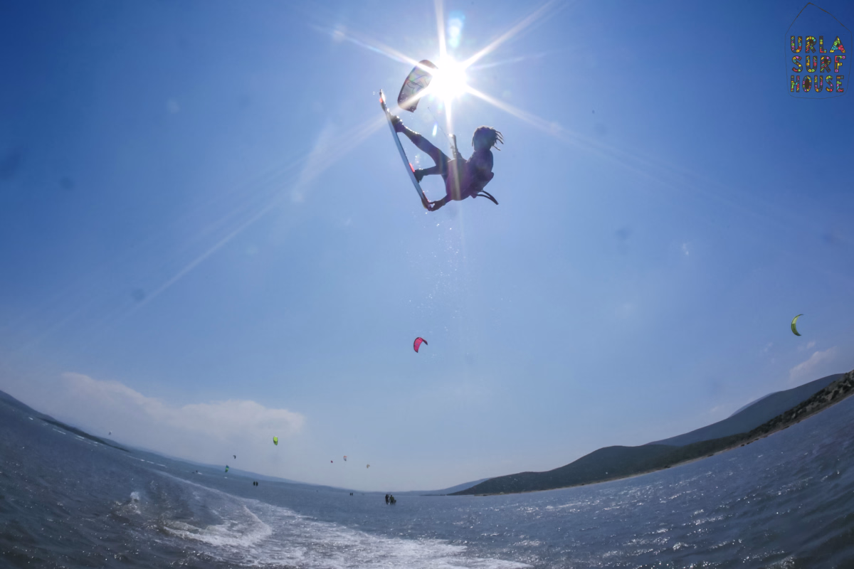 Kitesurf pour débutants en Turquie, ambiance chill à Urla