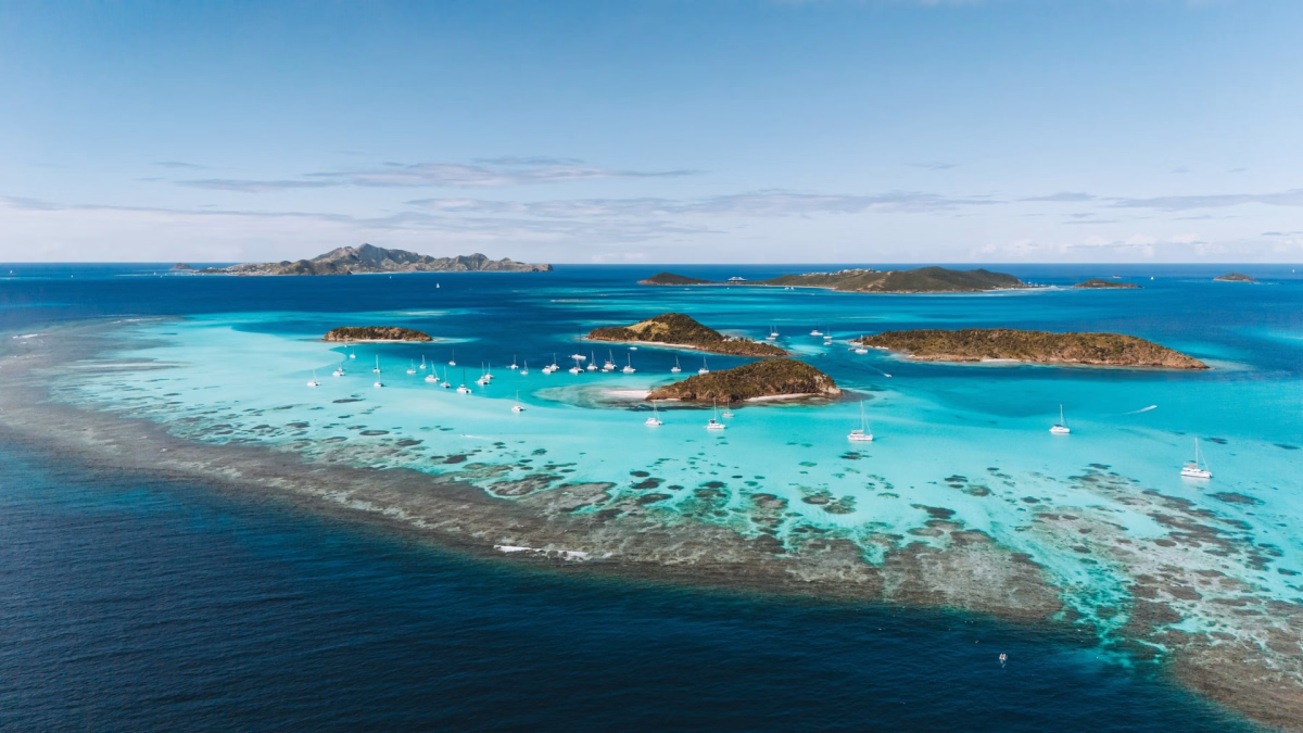 Croisière Formation FFV en catamaran dans les Grenadines