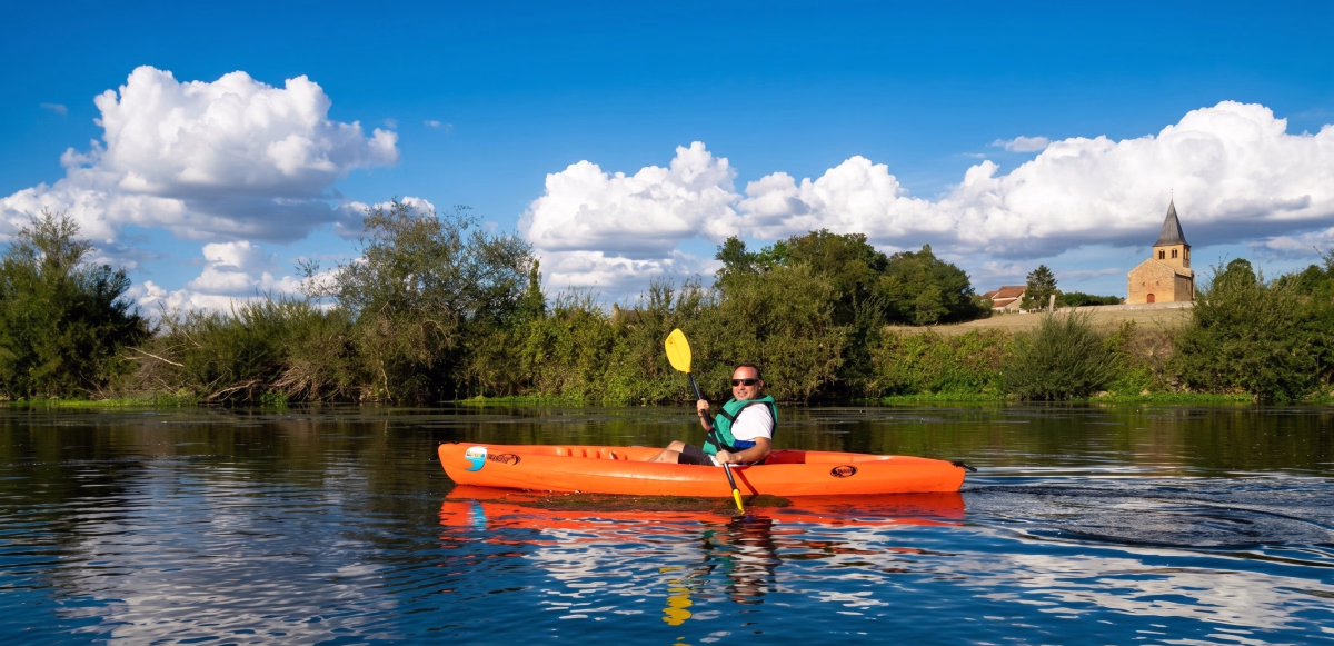 Voyage à vélo - Week-end actif sur la Loire : canoë et vélo