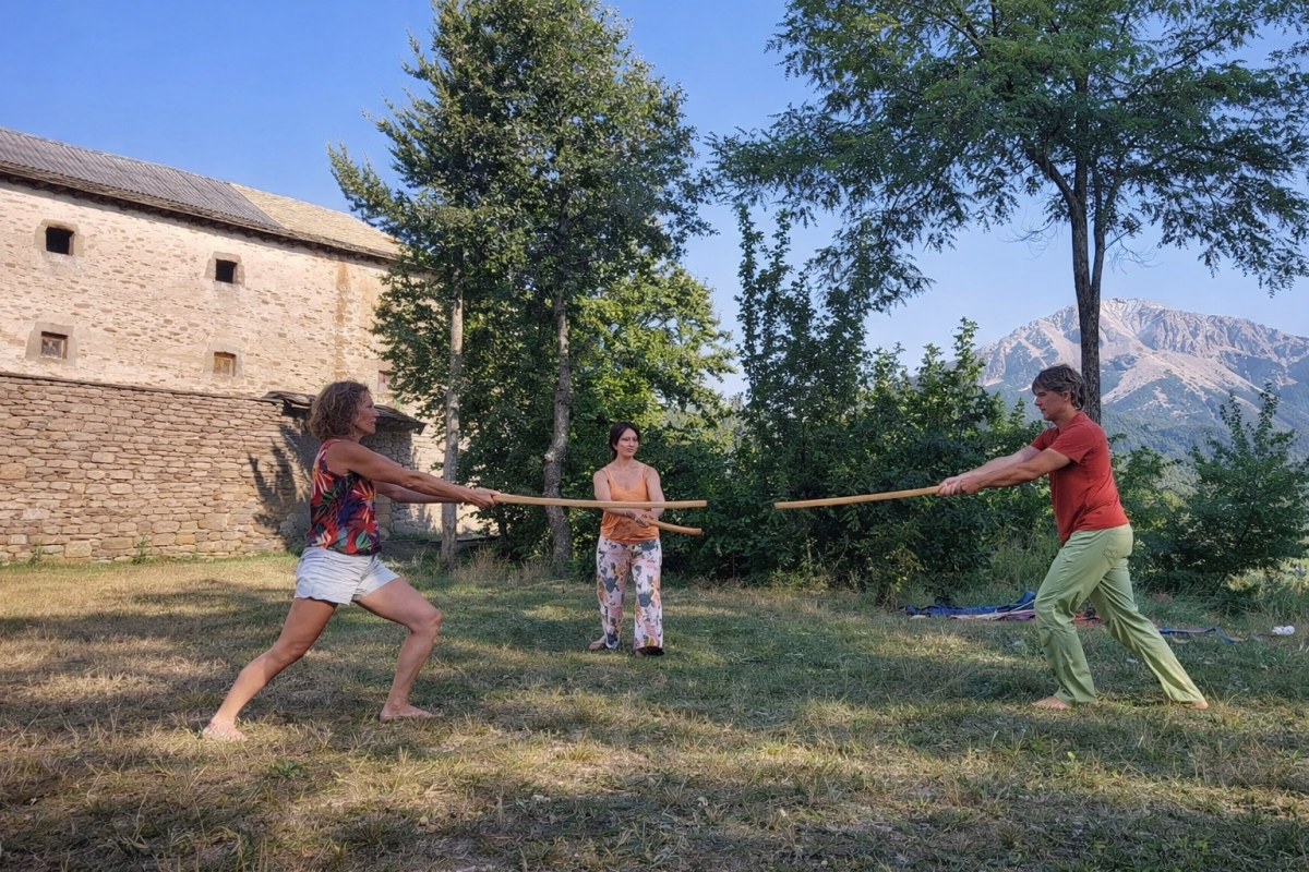 Randonnée et Art Martial Sensoriel en Sierra de Guara