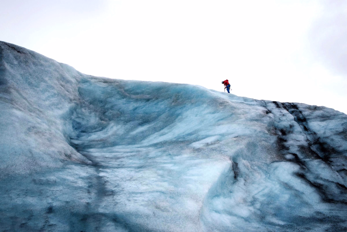 Randonnée sur glacier et aurores boréales : la côte sud islandaise
