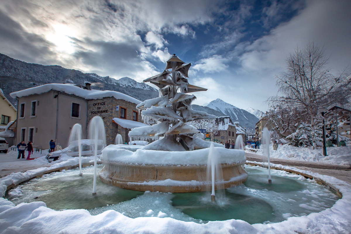 Raquettes tranquille autour de Saint Lary
