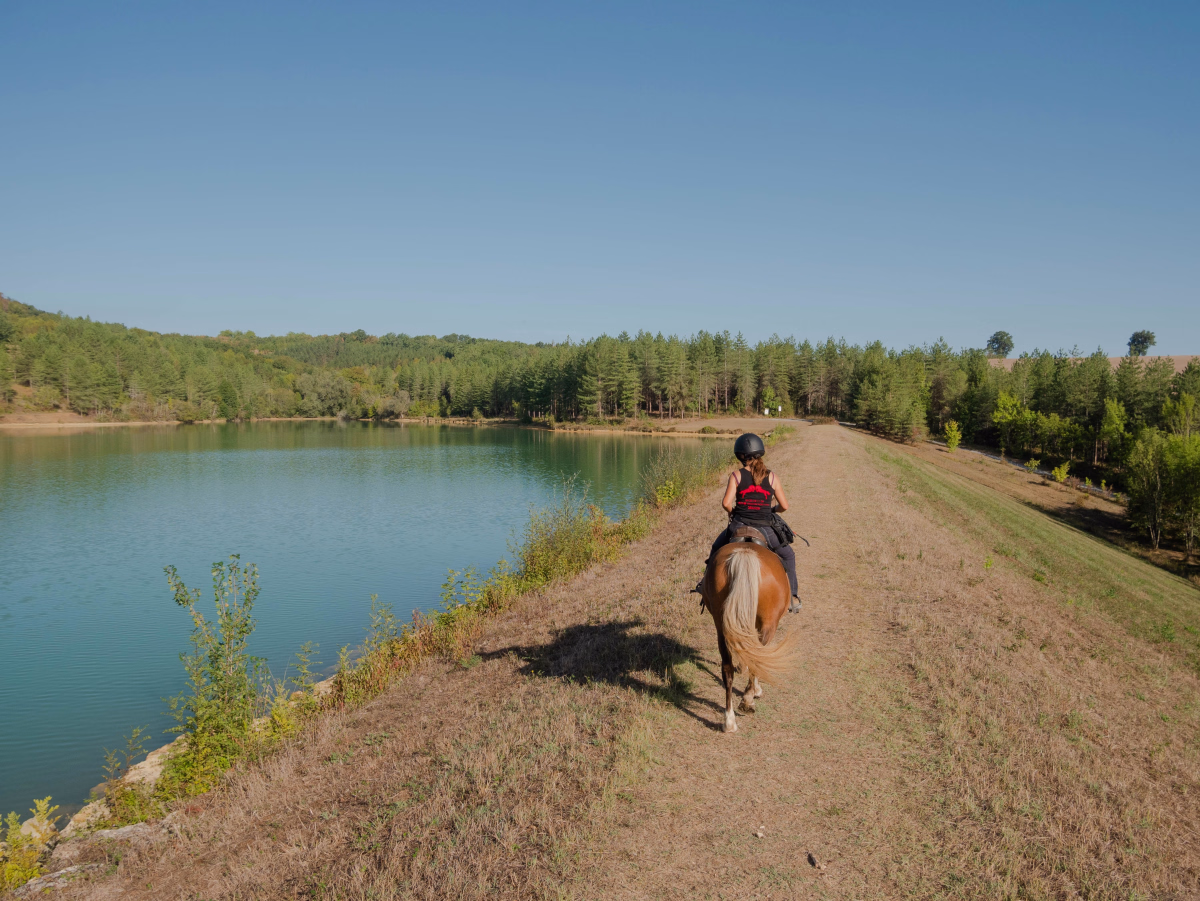 Voyage à cheval - Randonnée à cheval en autonomie à Lupiac dans le Gers