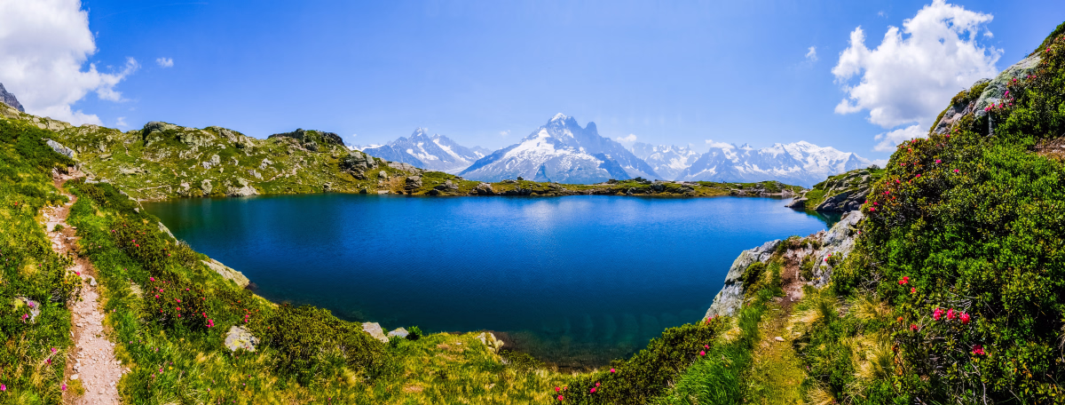 Randonnée et panoramas secrets du Mont-Blanc