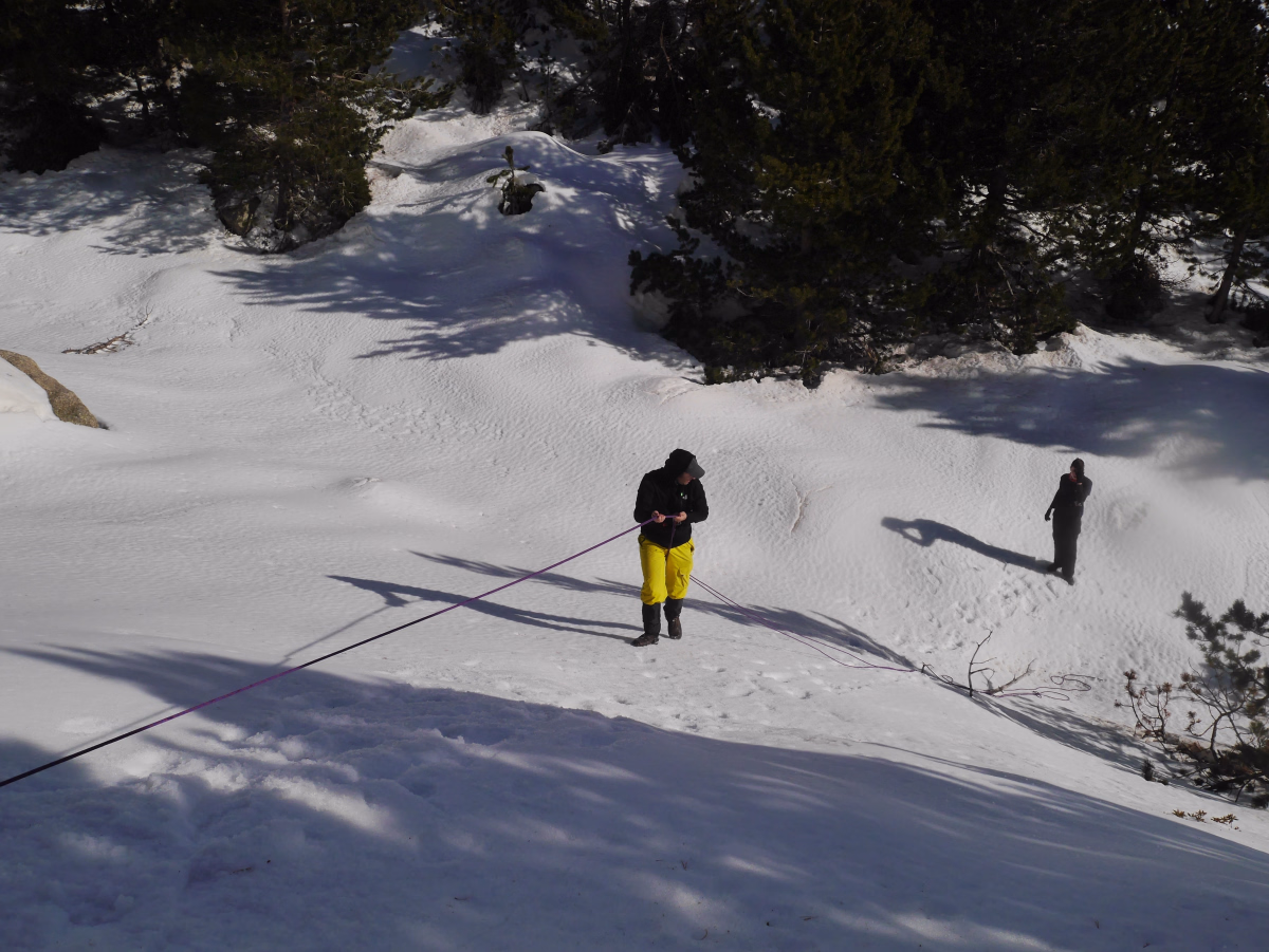 Stage de survie et de sécurité hiver dans les Pyrénées-Orientales