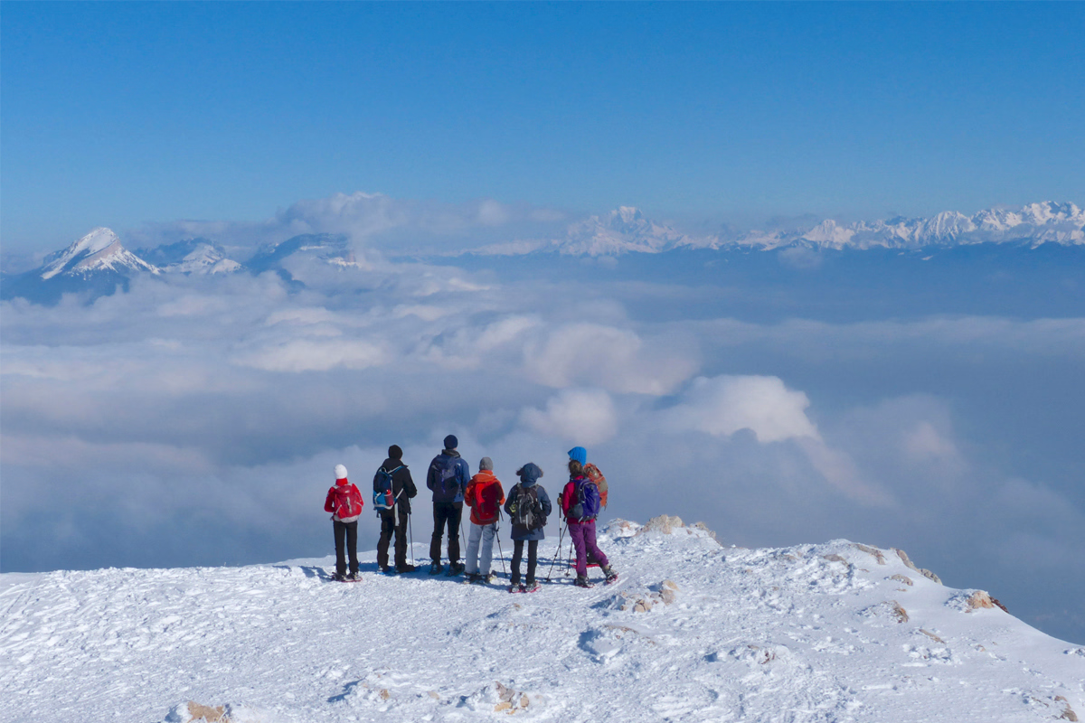 Aventure raquettes entre neige et nature dans le Vercors