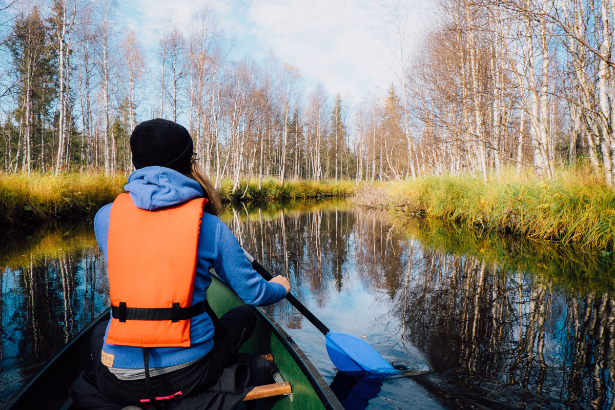 Itinérance en canoë et multi-activités dans le nord Scandinave