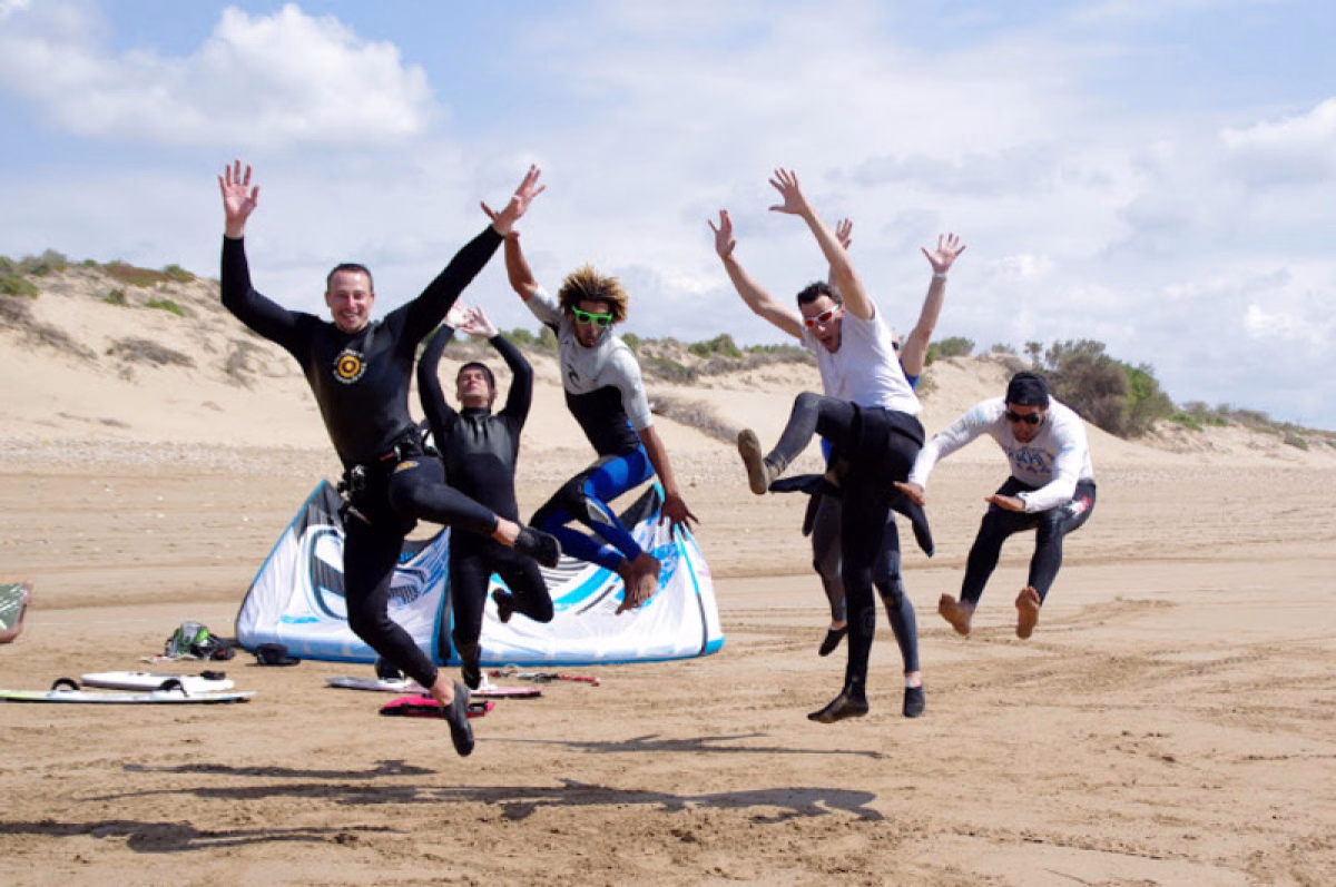 Initiation au kitesurf à Essaouira