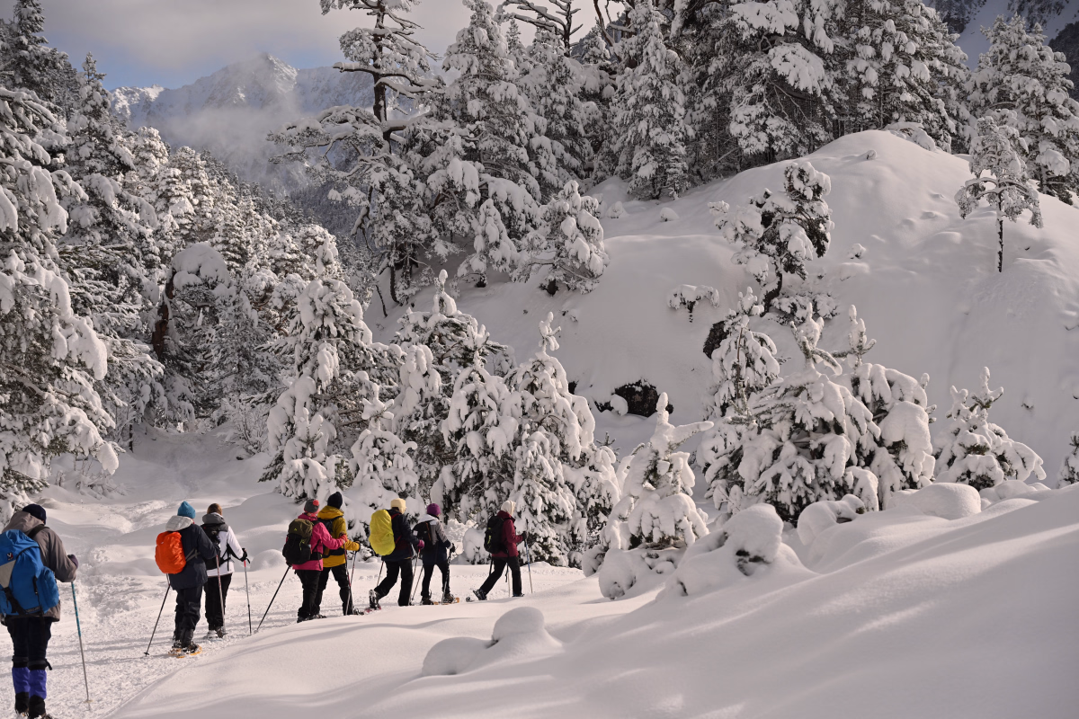 Escapade raquettes en refuge dans le Néouvielle