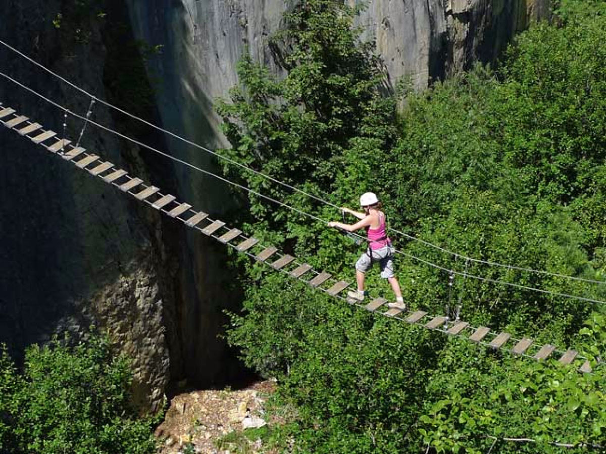 Voyage en Haute Montagne - Week-end découverte canyoning et via ferrata Jura