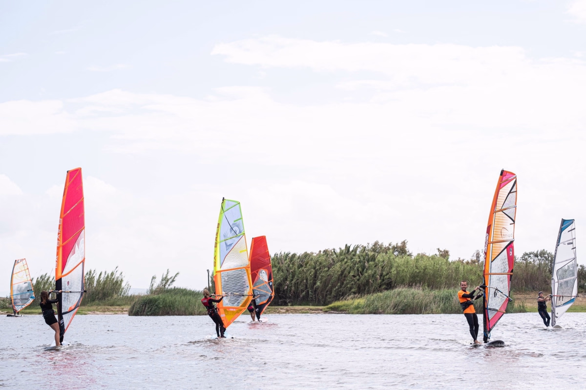 Stage collectif de planche à voile de 4 jours