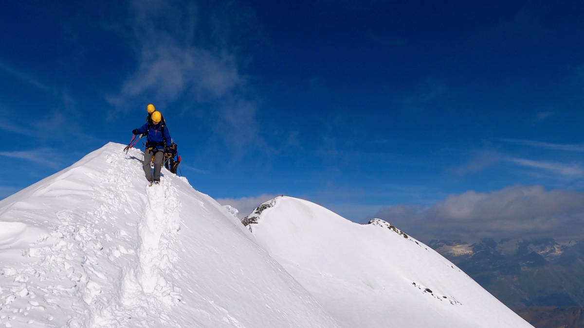 Voyage en Haute Montagne - Perfectionnement à l\'alpinisme sur le Castor