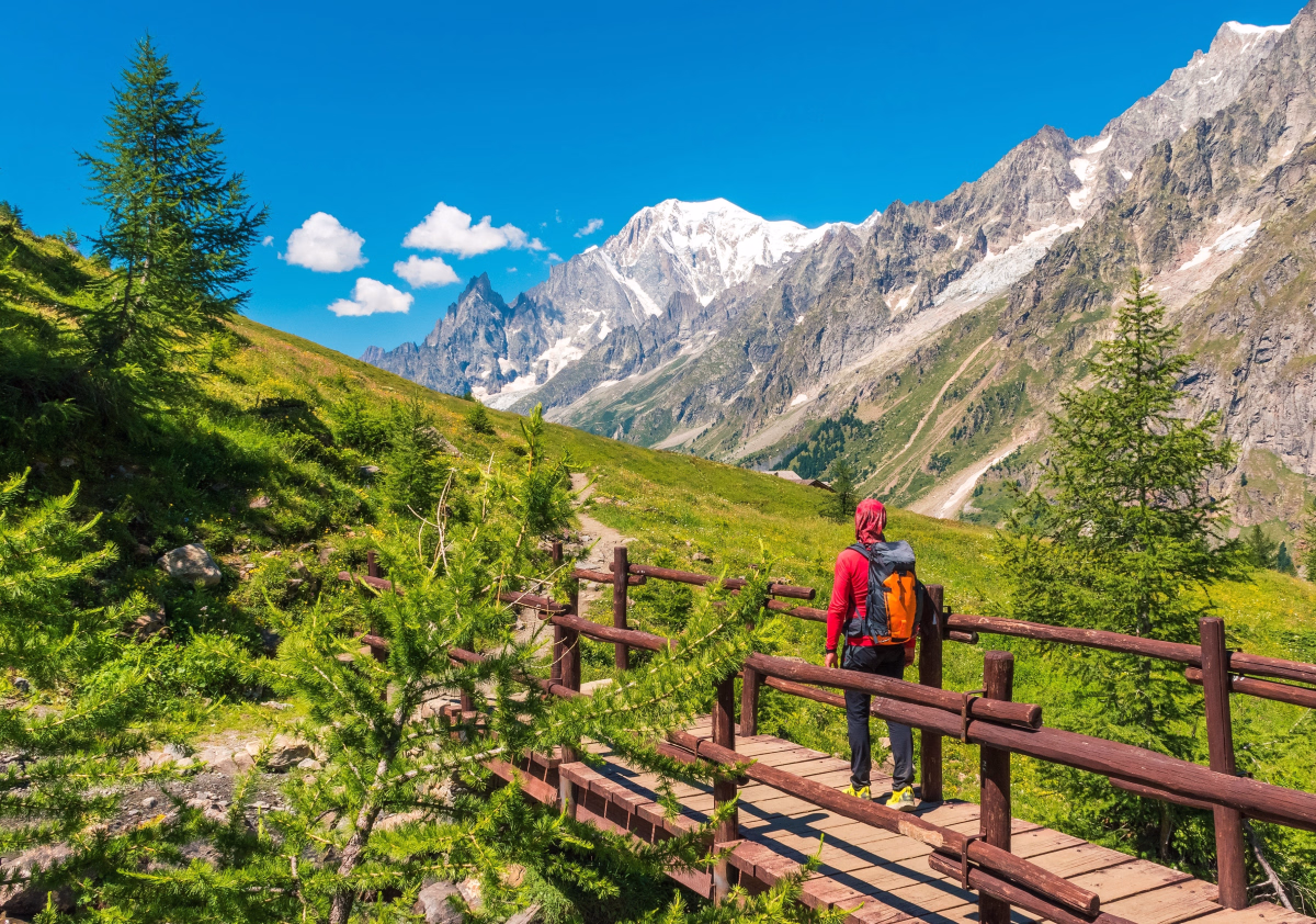 Le mythique tour du Mont-Blanc 7 jours en chambres privatives