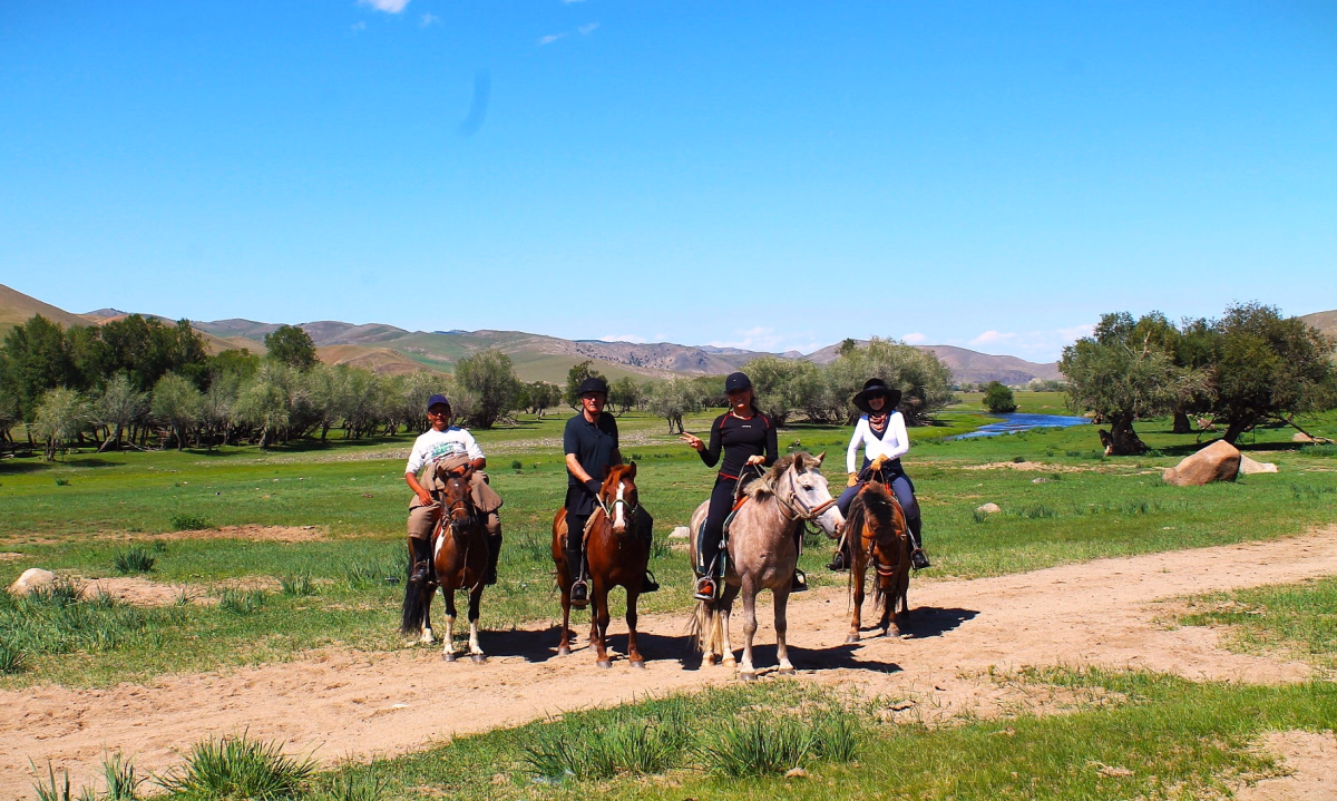 Voyage à cheval - Yoga et équitation dans les steppes mongoles