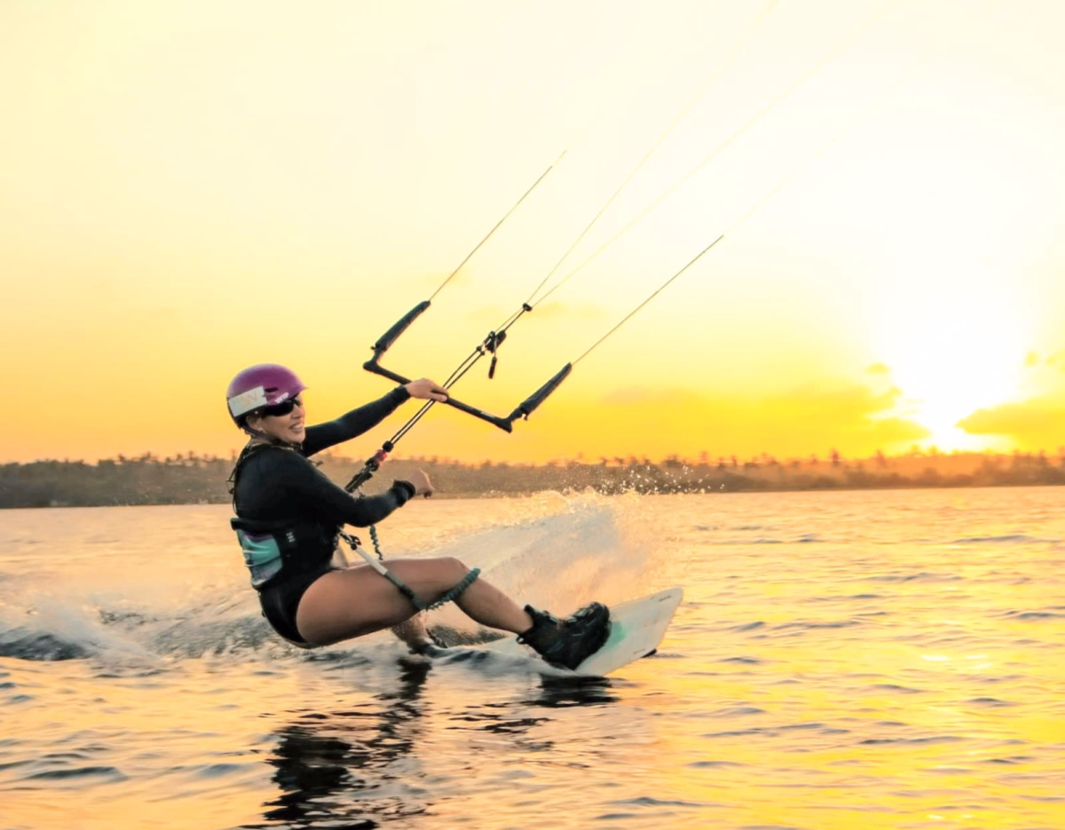 Découverte et progression kitesurf dans le petit paradis de Lagoinha