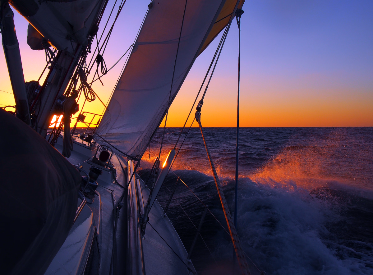 Traversée de l'Atlantique entre Point-à-Pitre et Lorient