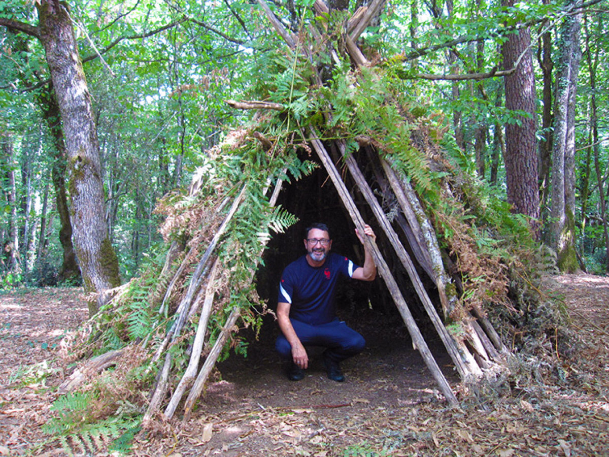 Micro-aventure en pleine nature sauvage dans les Landes