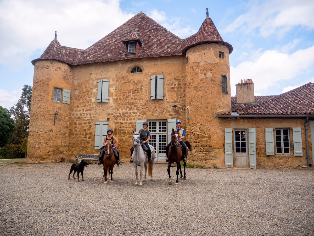 Randonnée à Lupiac dans le Gers et visite de vignoble