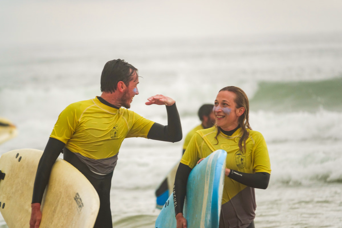 Surf et préparation physique dans les Landes