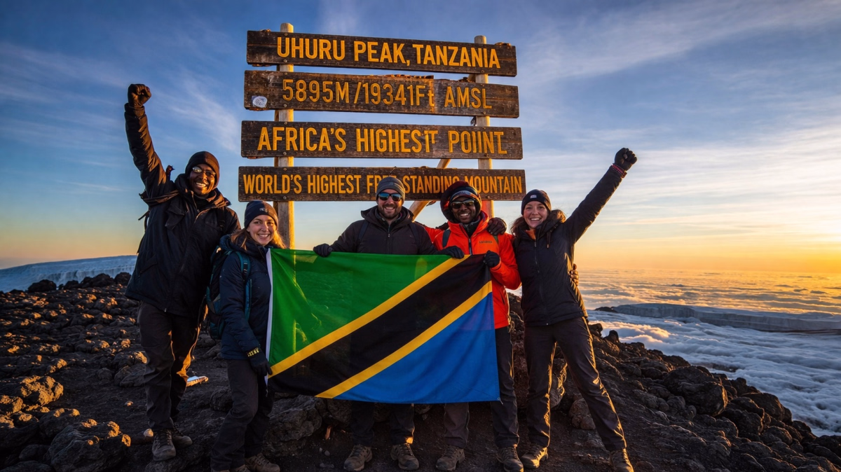 Kilimandjaro par la voie Rongai - 6 jours