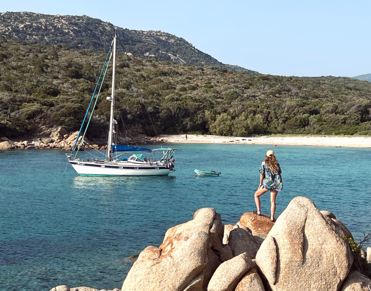 Excursion voile et yoga au féminin en Corse - 4 jours
