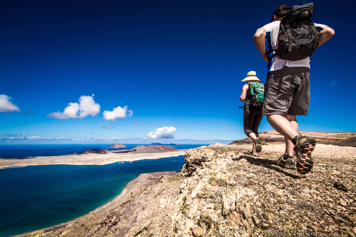 Lanzarote et la Graciosa en liberté, logé au bord de l'océan