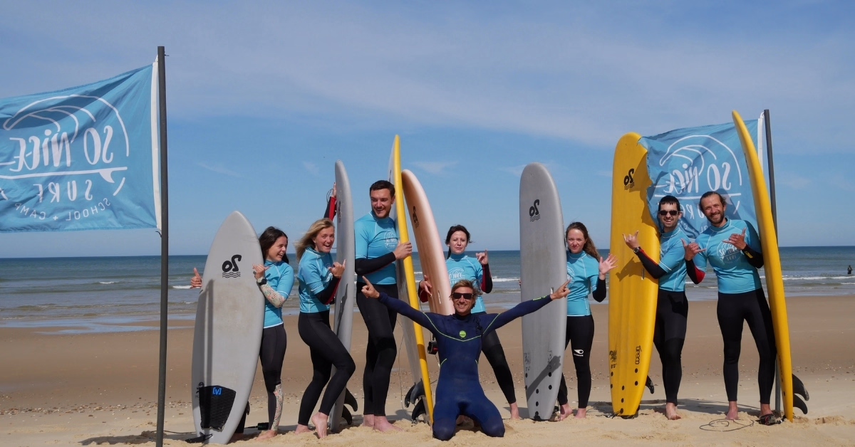4 jours de surf en Gironde entre détente et nature