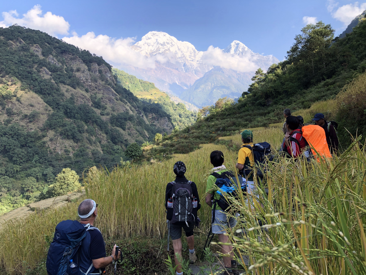 Pokhara et le camp de base des Annapurnas (4130m)