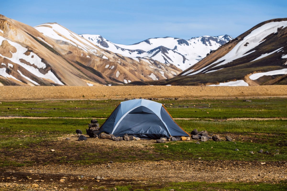 Excursion Trek du Laugavegur en Camping - 4 jours