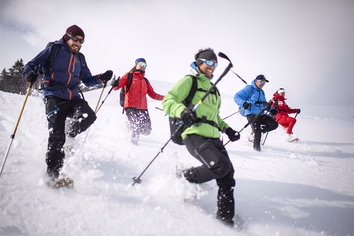 Randonnée en raquettes dans les Aravis