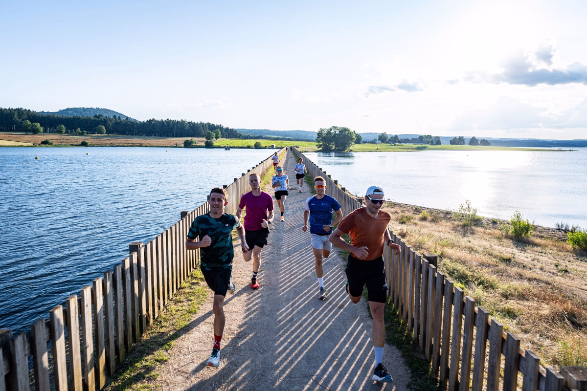 Trail - Course à pied & trail avec Xavier Thevenard au bord du Lac de Naussac