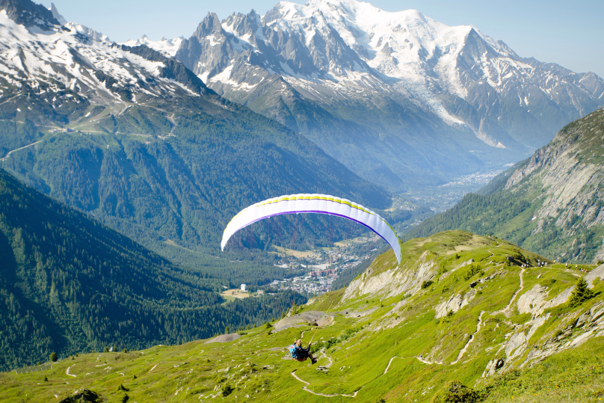 Stage de parapente à Chamonix