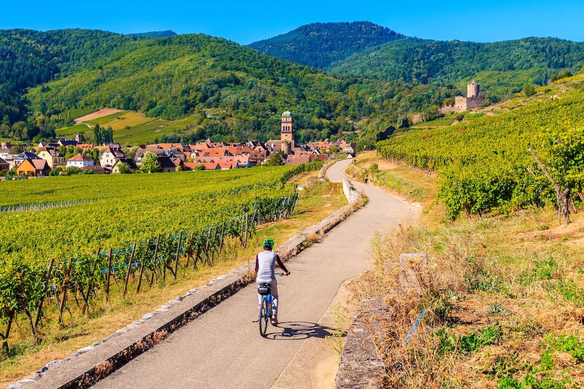 Voyage à vélo - De Strasbourg à Colmar à vélo entre vignobles et villages alsaciens