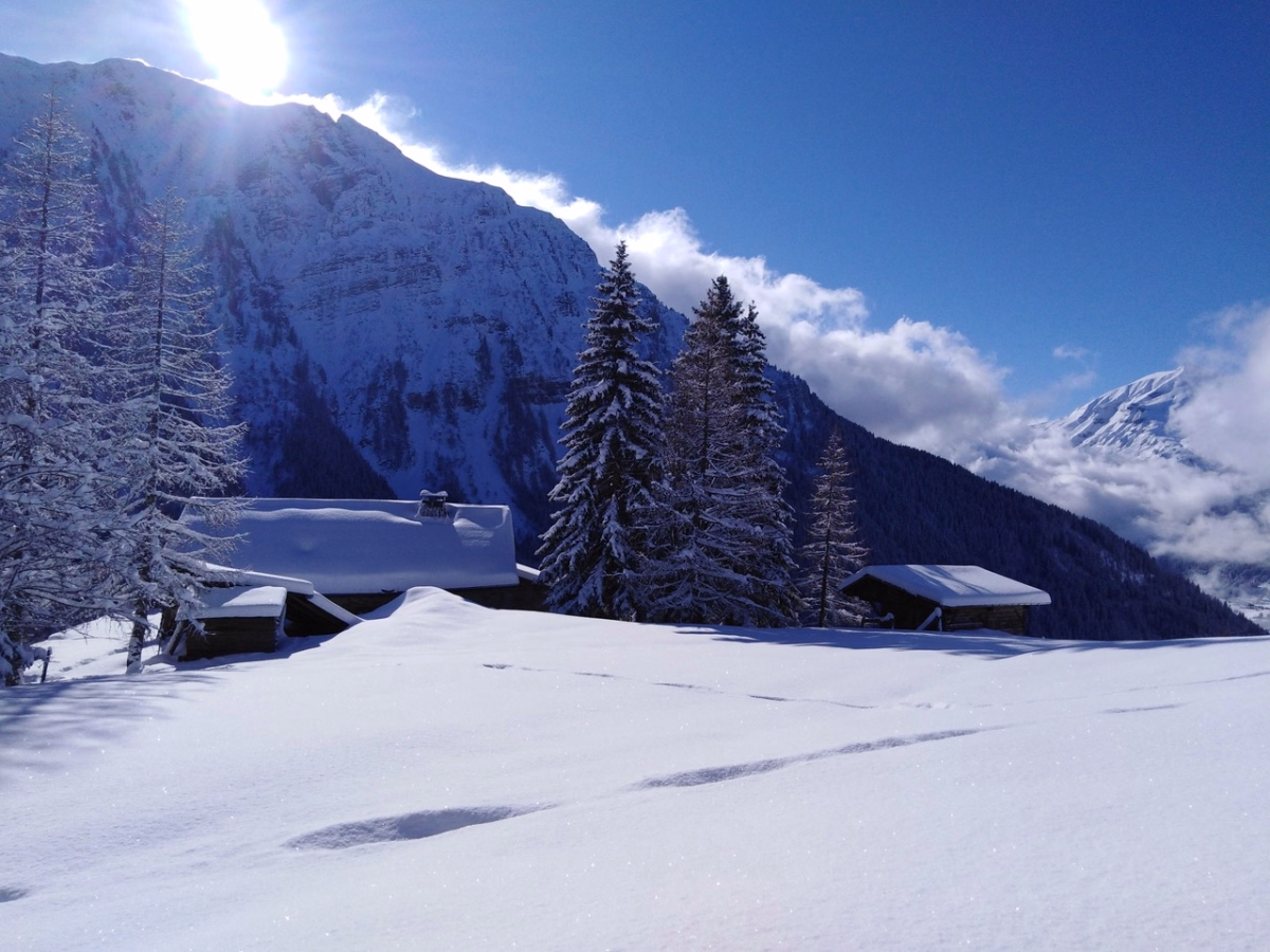 Réveillon sur les balcons du mont blanc