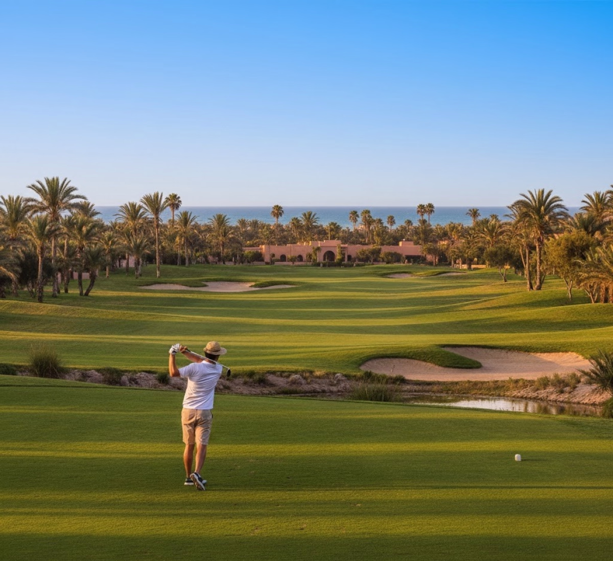 4 parcours de golf à Agadir logé dans un hôtel bord de mer