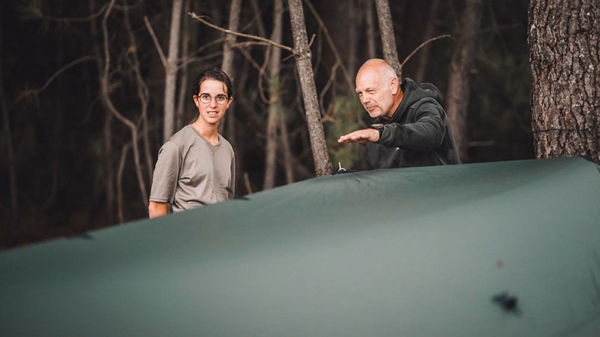 Bushcraft en Gironde avec Solognac BY DECATHLON