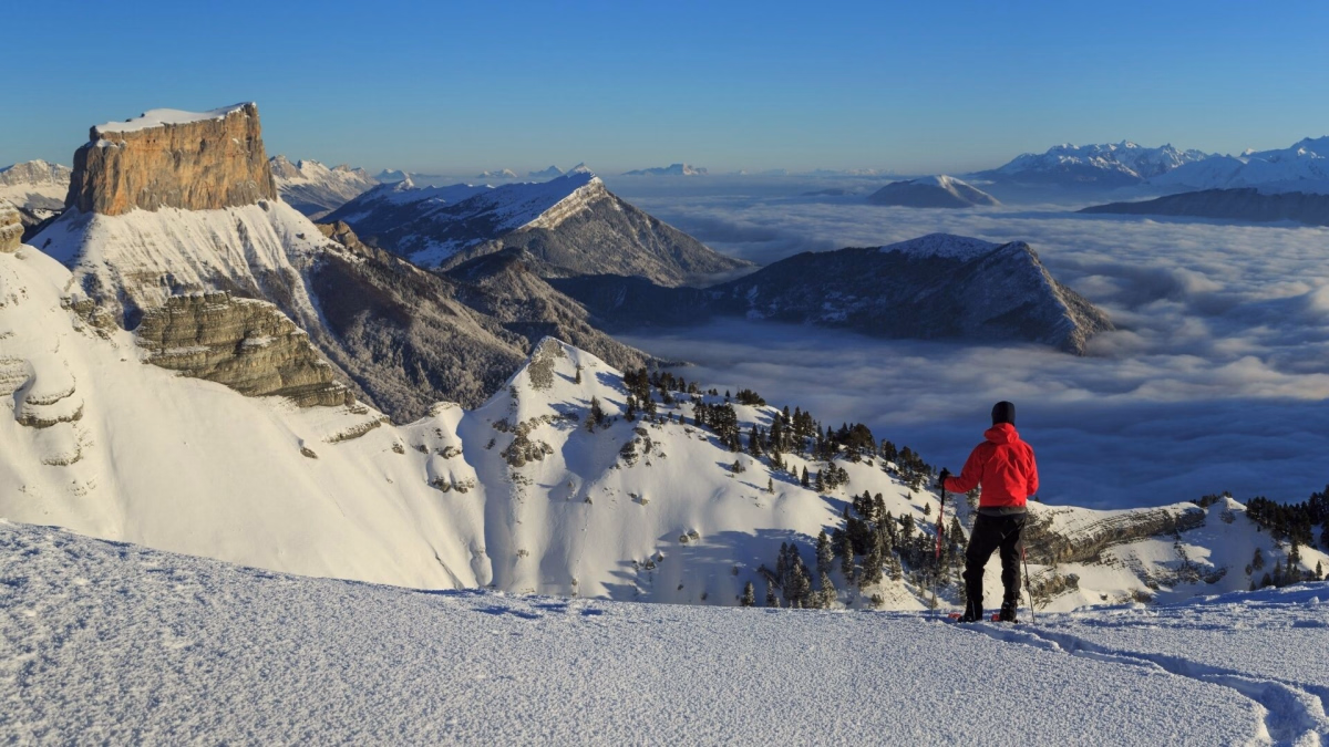 Itinérance en raquettes dans le Vercors