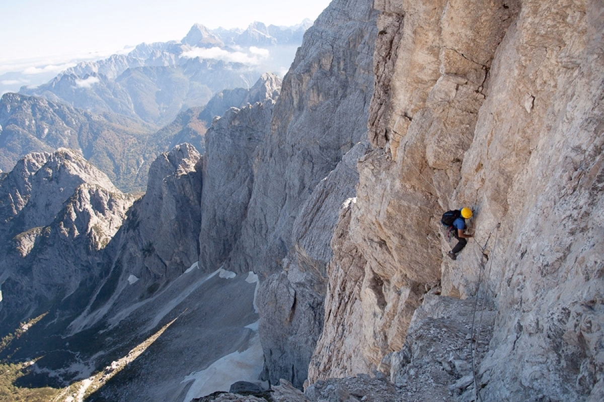 Stage d'escalade dans les Alpes Juliennes avec un guide privé