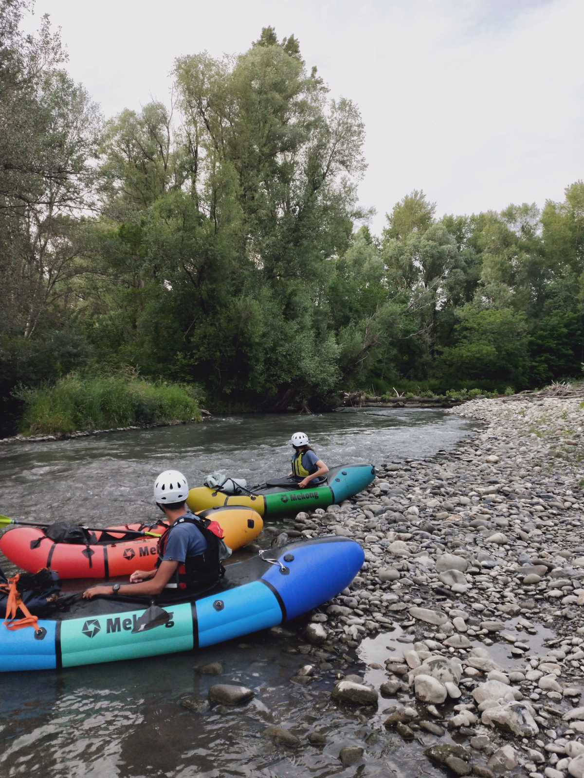 Voyage à vélo - Escalade, vélo et packraft au fil de la Durance