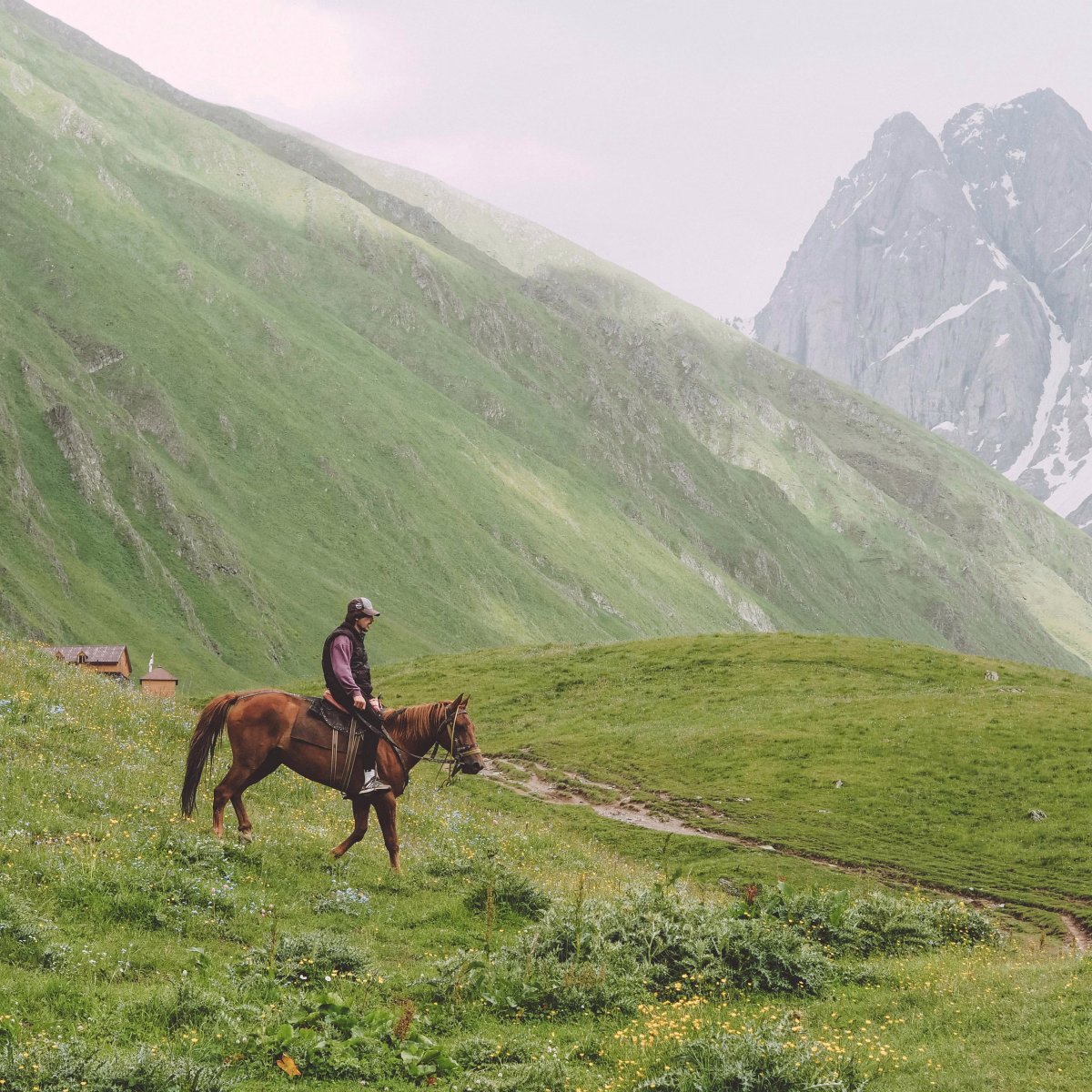 Voyage à cheval - Week-end d\'aventure équestre au Val d\'Azun avec guide
