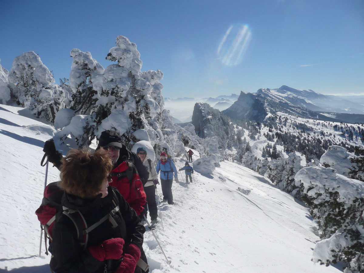 Vercors : Réveillon au détour des cimes en raquettes