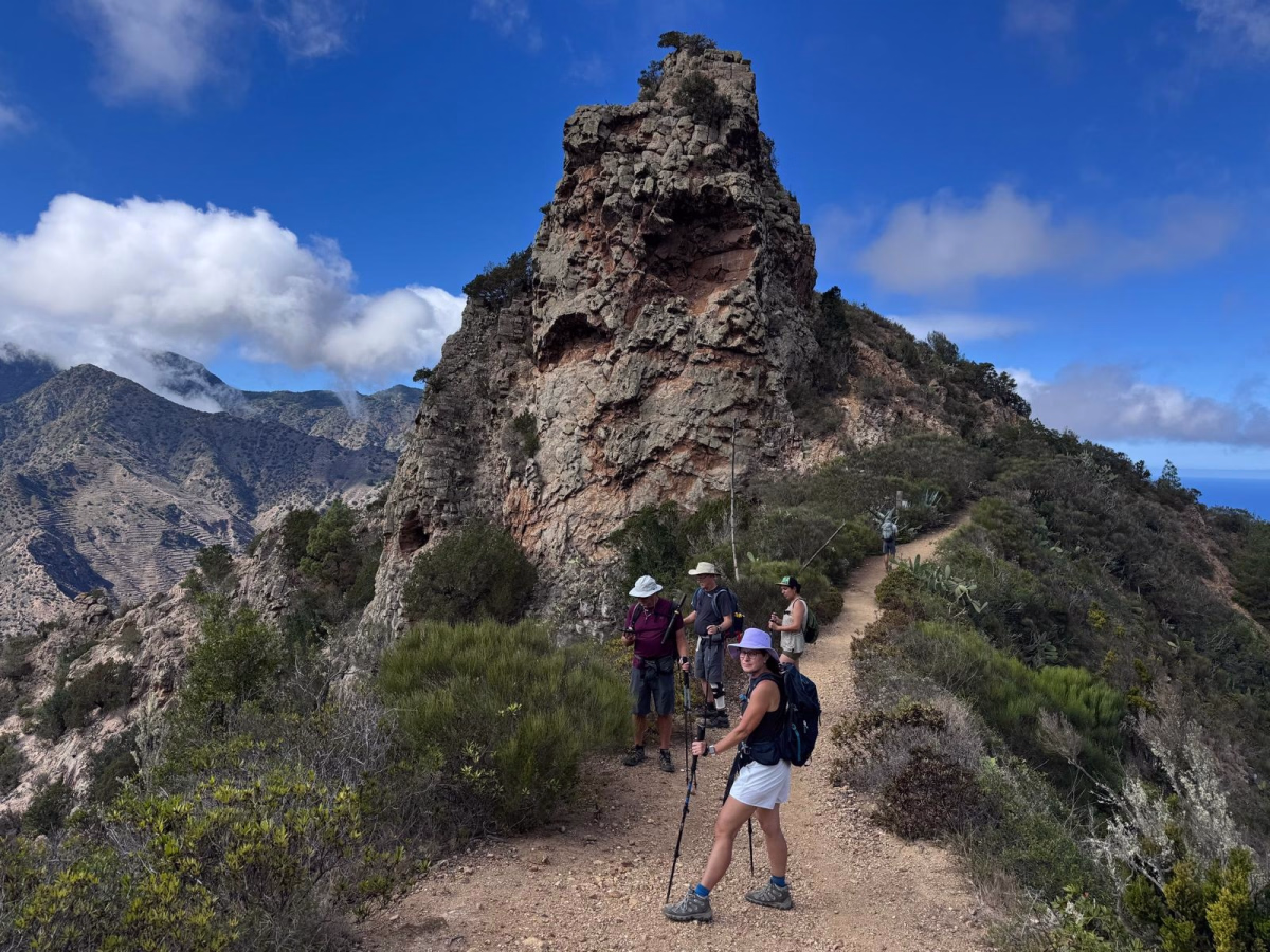 La grande traversée de la Gomera