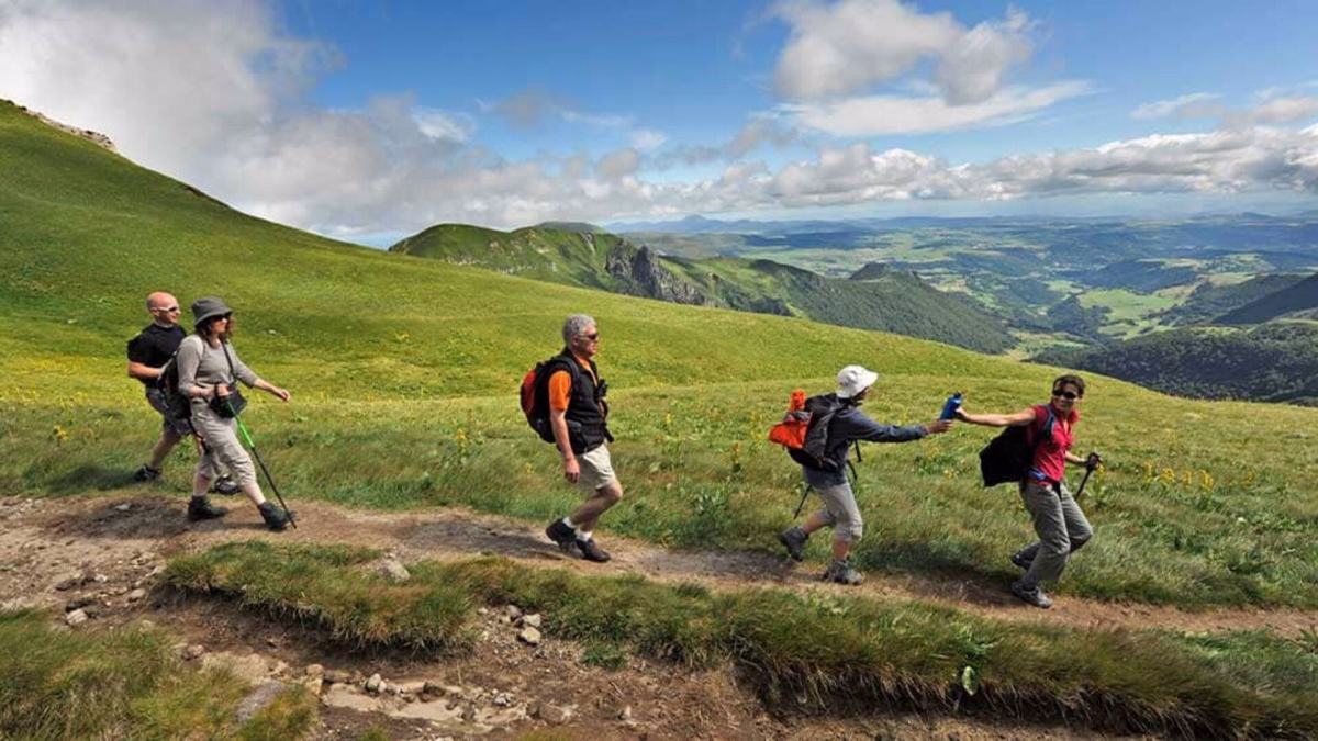 La Traversée du Massif Central du Puy de Dôme au Sancy