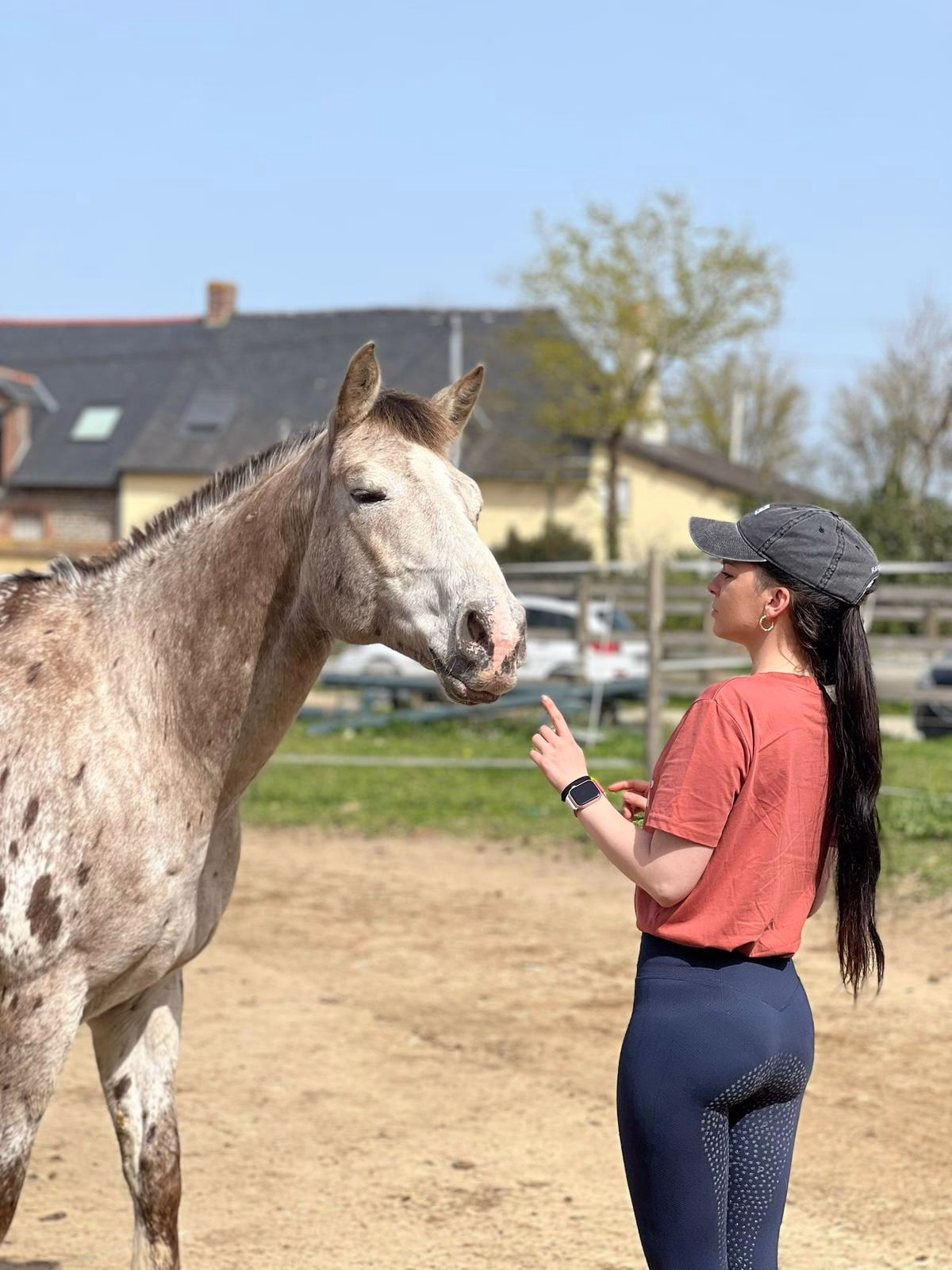 Week-end initiation équitation relation