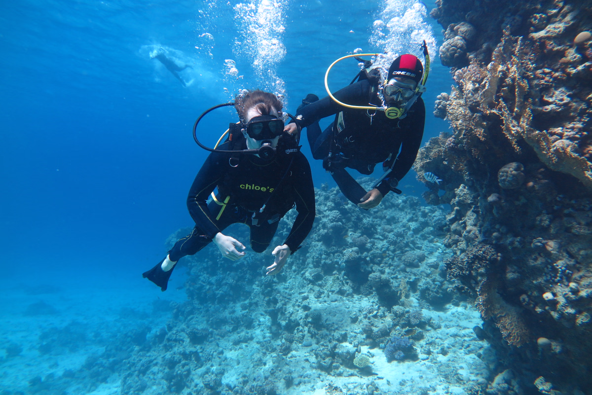 Formation Scuba Diver première immersion à Hurghada